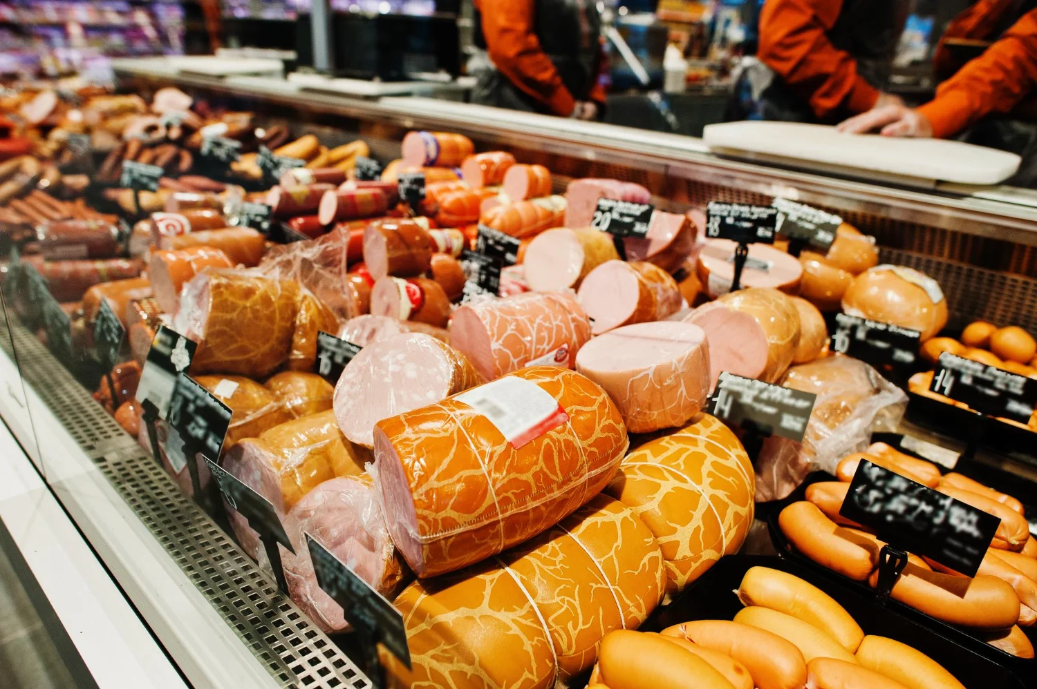 Jamones y otros tipos de carnes